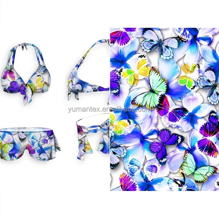 Оптовая продажа, эластичная спортивная ткань из лайкры и спандекса с цифровым принтом для леггинсов