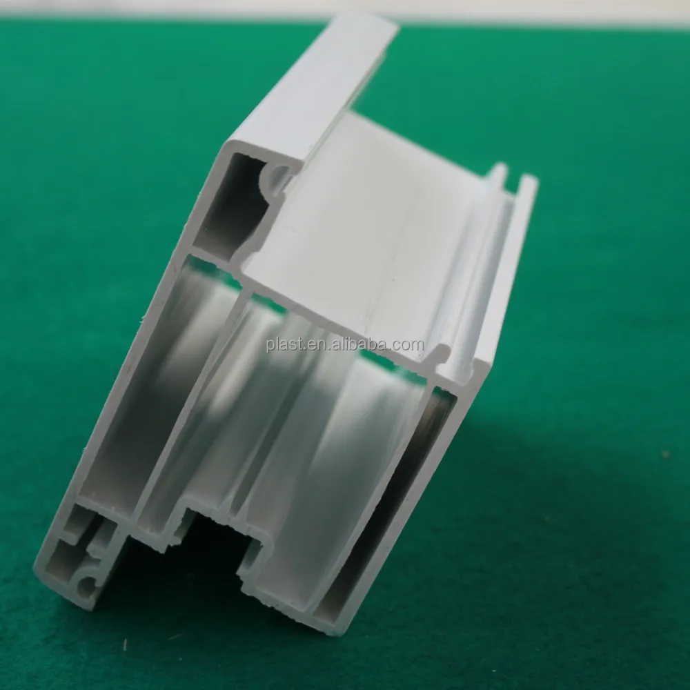 HSP60-13 upvc casement door window frames environmental upvc profile pvc