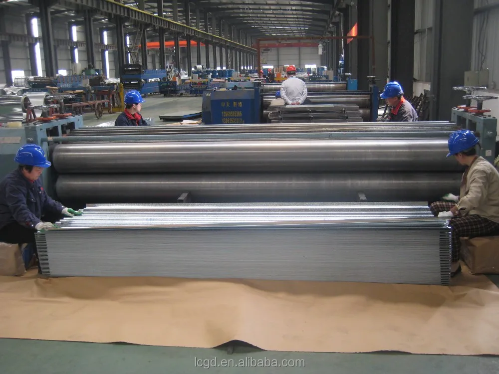 toles ondulee galvanized corrugated steel sheet