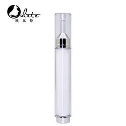 plastic cosmetic packaging eye cream 10ML 20ml gold airless syringe