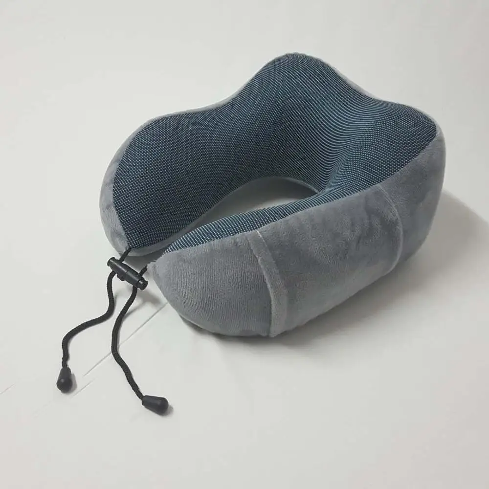 Custom Design Office Napping Sleep U Shape Soft Neck Rest Memory Foam Pillow Cushion