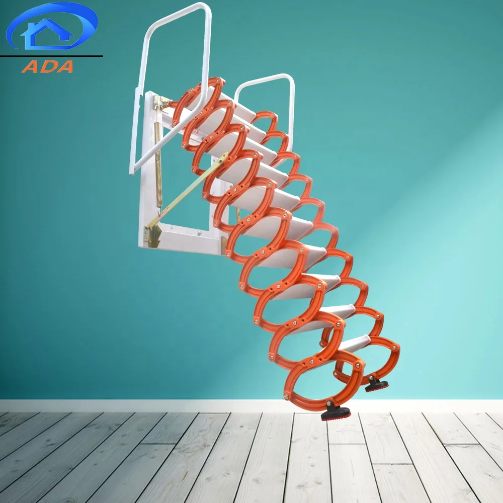 Super Quality Waterproof Wall Mounted Type Safety Flexible Folding Ladder