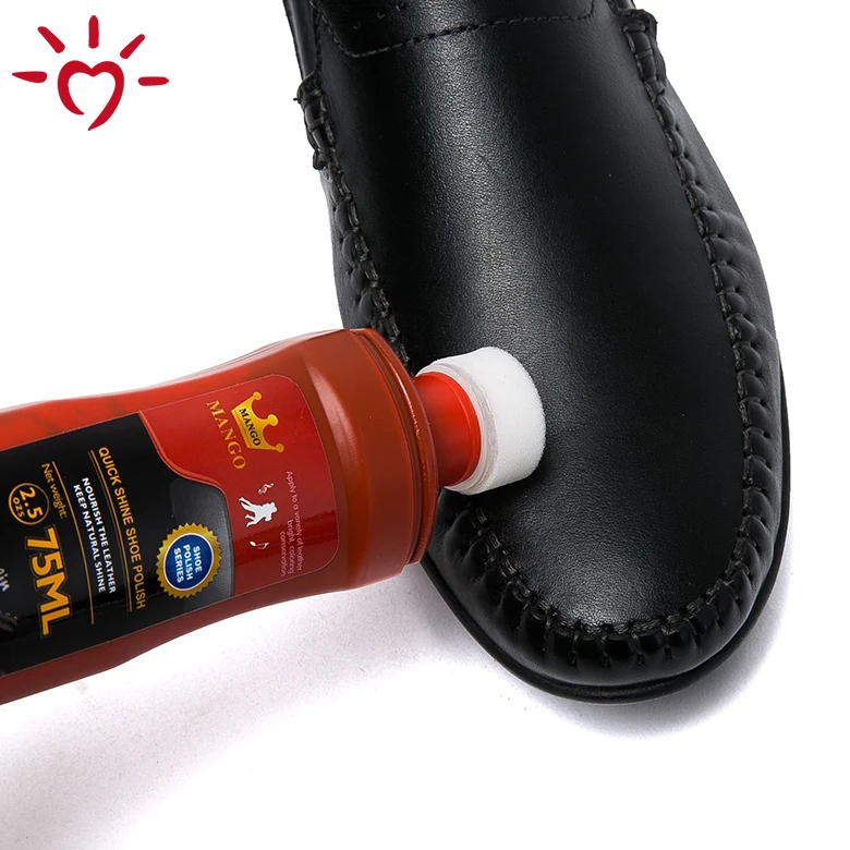 Leather high shine shoe polish cream shoe shine kit