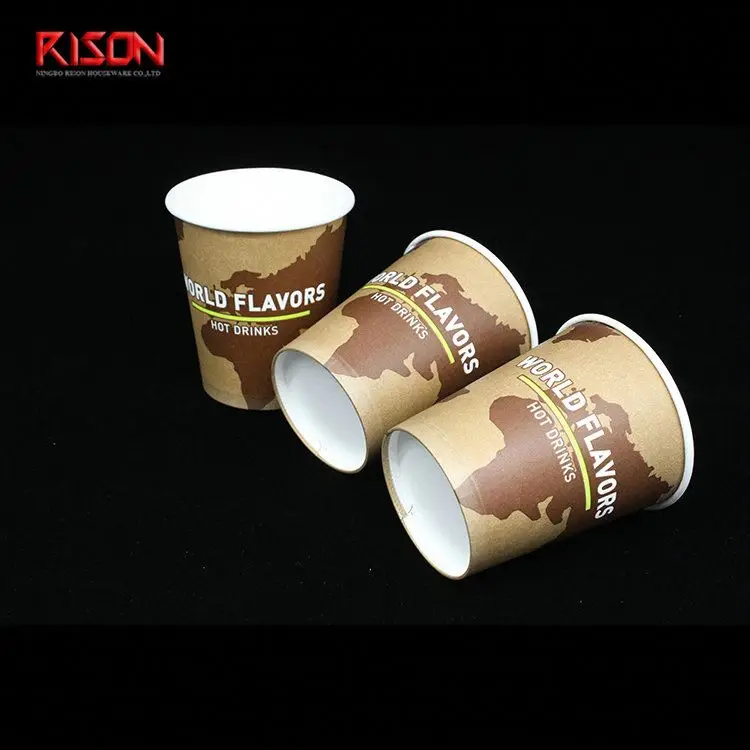 8oz Popular and cheap waxed paper cup