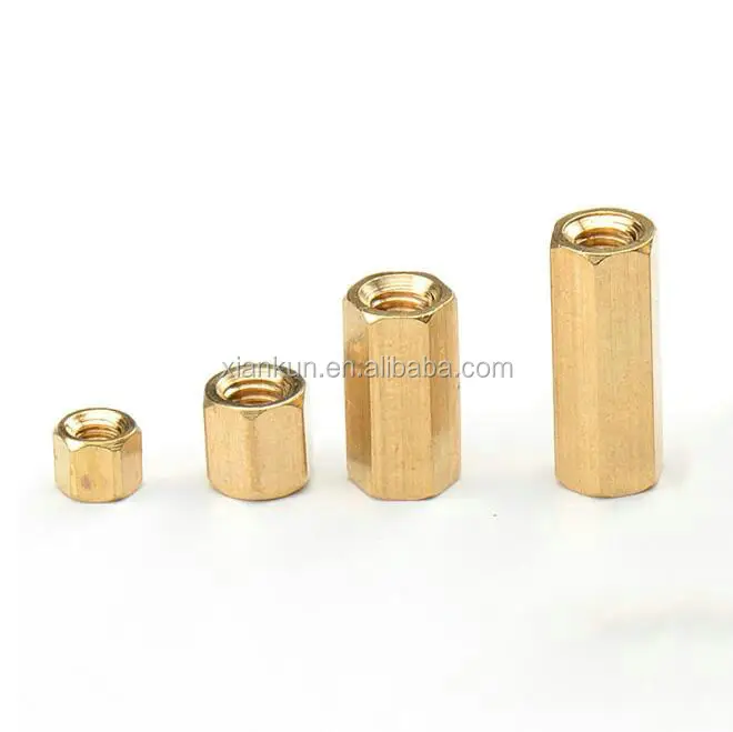 M2.5 M3 M4 Double Pass Copper Pillar For motherboard surveillance cameras/Thread Hollow hexagon pillars