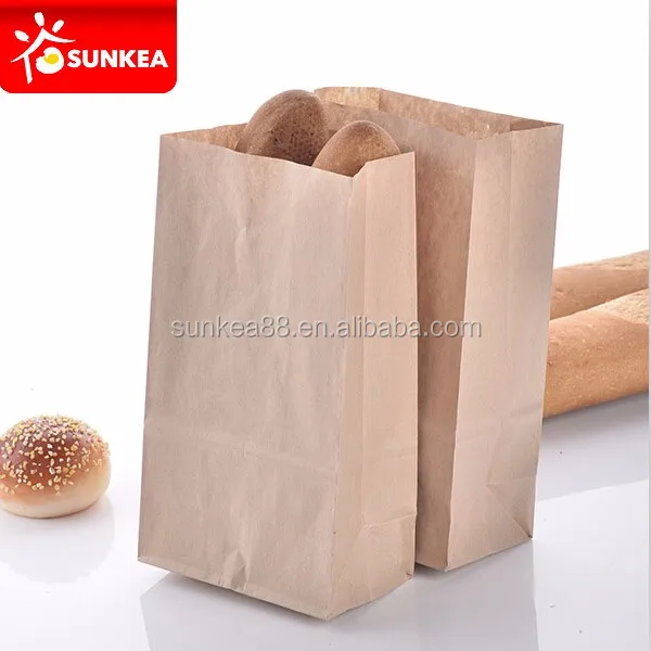 Cost production cheap custom packing white kraft shopping paper bag with handle