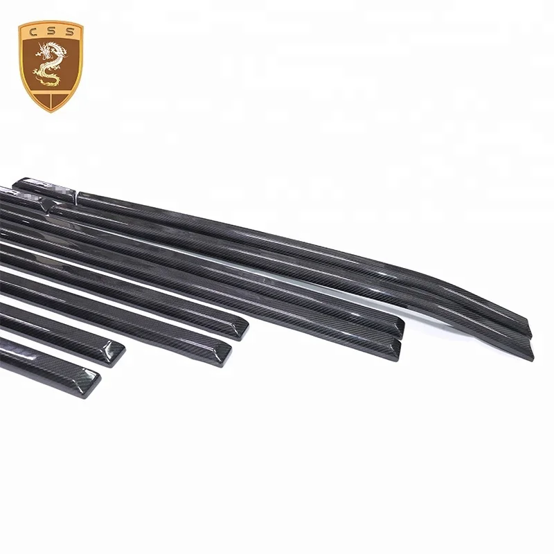 Подходит для Mercedes-benz G500 авто аксессуары наборы тела боковой двери автомобиля CF материал защиты полоски