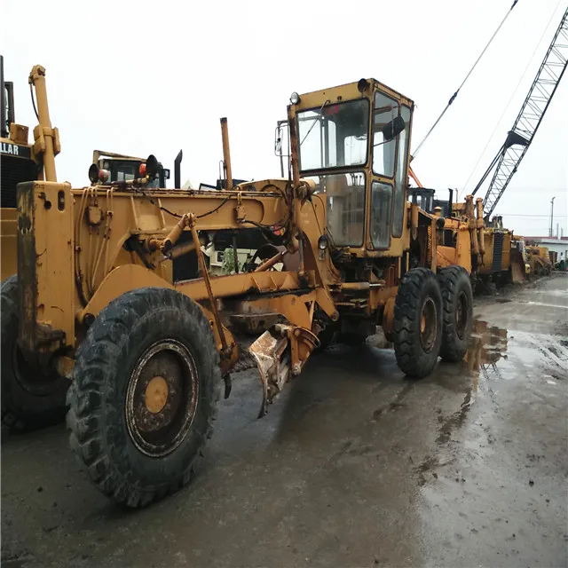 Использованы японский GD511A-1 грейдер и низкая цена строительная техника б/у автогрейдеры по доступной цене Япония komatsu gd511a