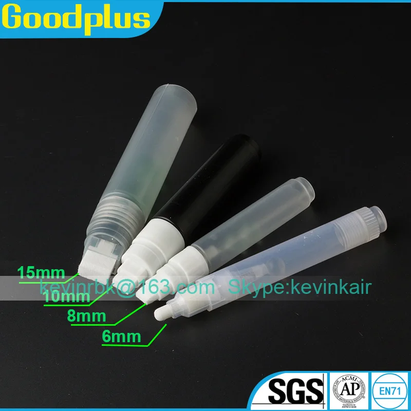 2022 new China Wholesale empty Plastic marker pen bottle without ink paint marker bottles