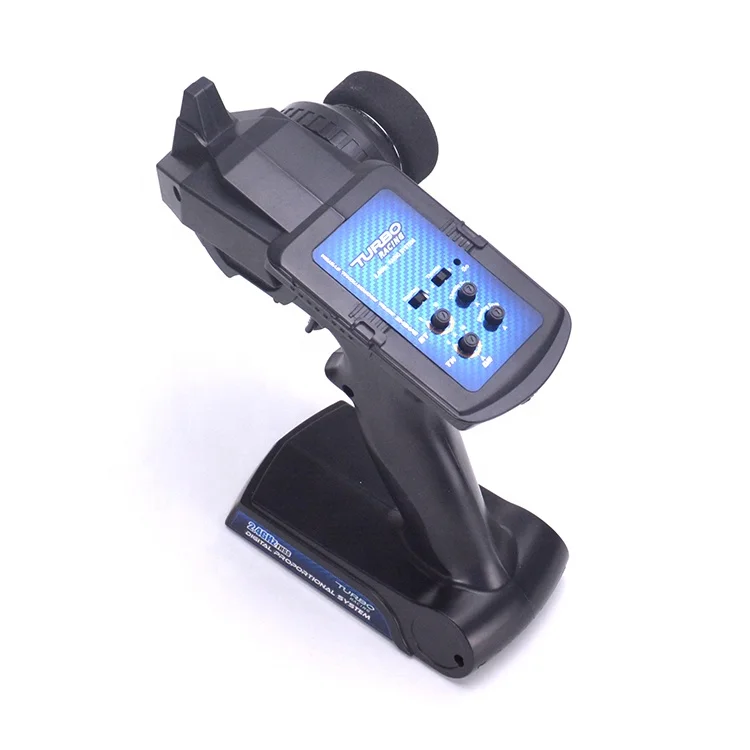 TURBO Racing 90102G 2.4GHz 2CH Radio system Transmitter Controller remote control with Receiver PK GT3B For RC Car Boat