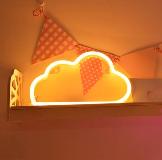factory wholesale customized led wall lamps cloud neon table sign custom neon night light led lighting lamp for home deco