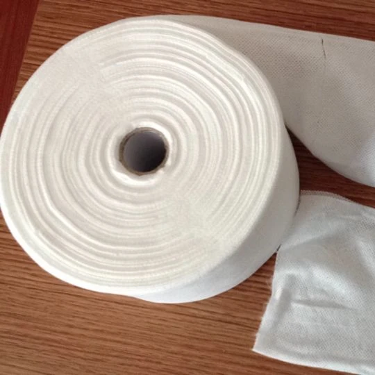 
100% cotton mesh wipes, rolled thick dry cleaning wipes 