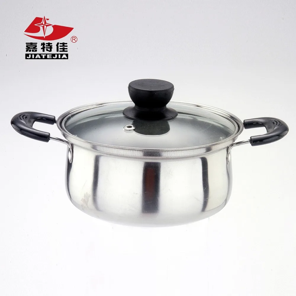 
Africa hot sell item stainless steel cookware set/stock pot set/cooking pot 