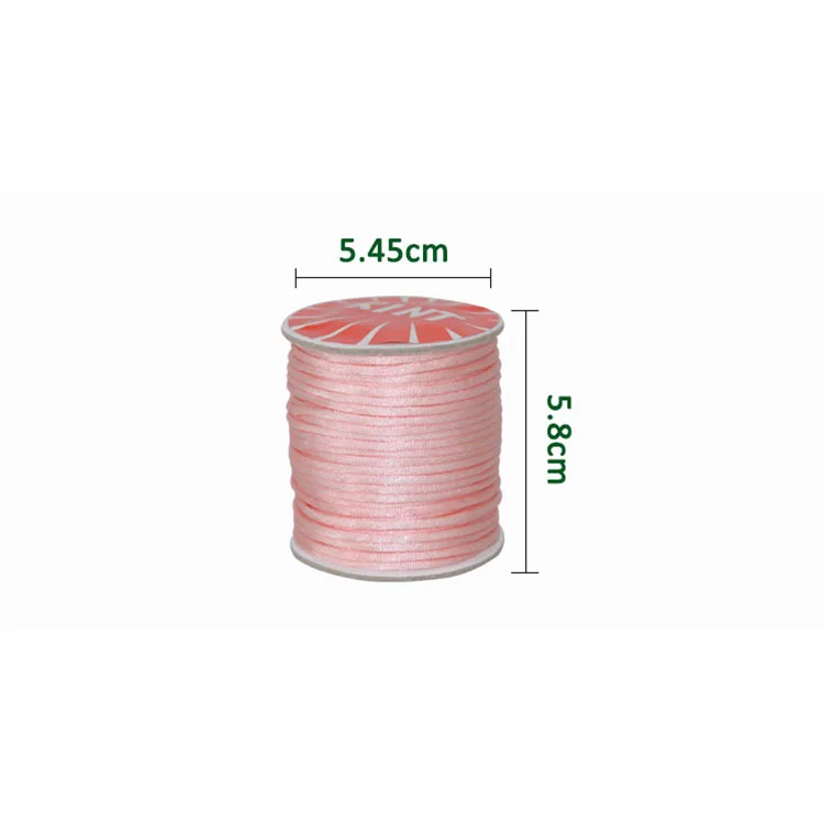the black Korean silk thread nylon thread for Woven Chinese knot 2.5mm 50g