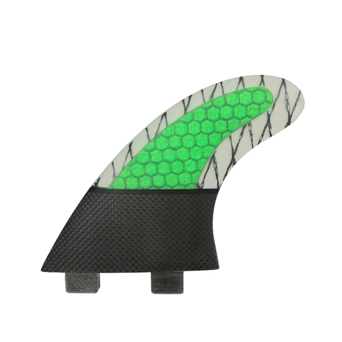 
FCS II surfing fins fcs Tri-set half Carbon fiber honeycomb design FCS2 