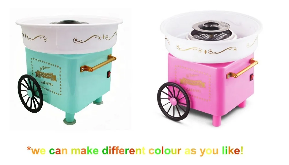 
player Candy fross machine/ cotton candy machine with cart/fariry floss cotton 