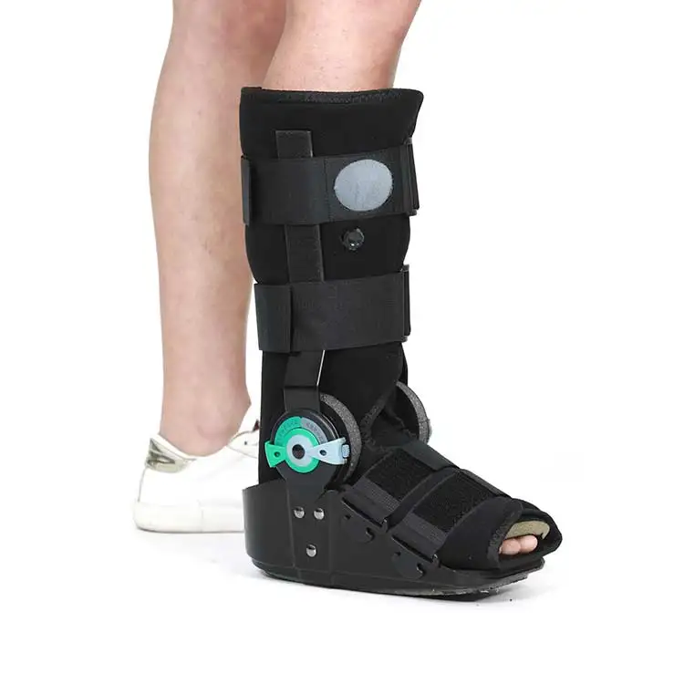 
Articulated ankle joint orthosis foot fracture support stabilizer orthosis 