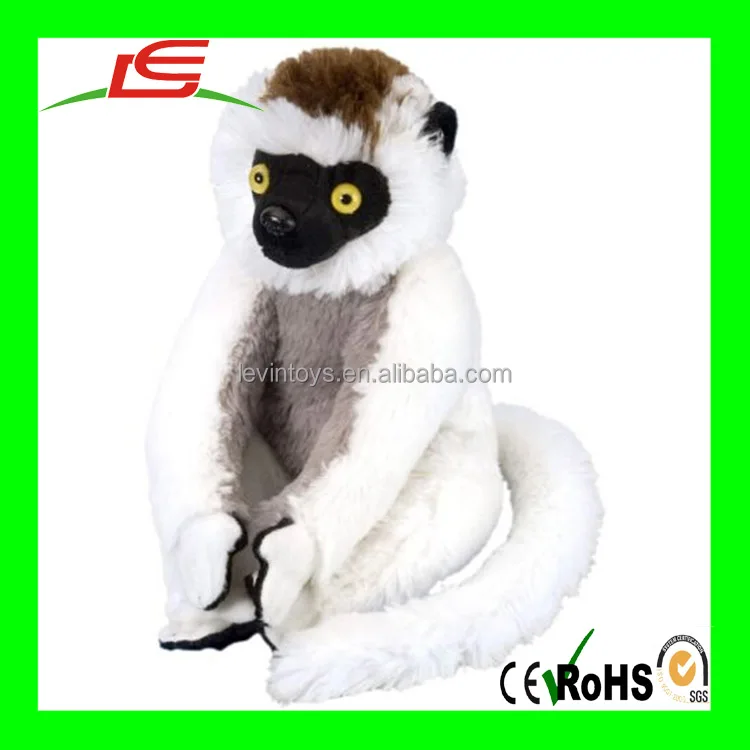 ICTI 25cm Plush Cuddly Toy Black Soft Lemur