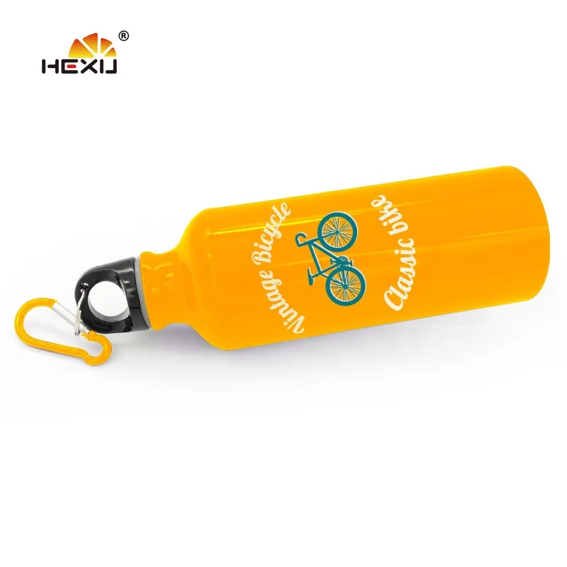 500ml sublimation Hot aluminium sport water bottle with key ring