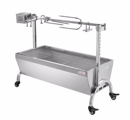 
Cheap commercial Large Charcoal Barbecue pig roaster With Electric Motor Grill for sale 