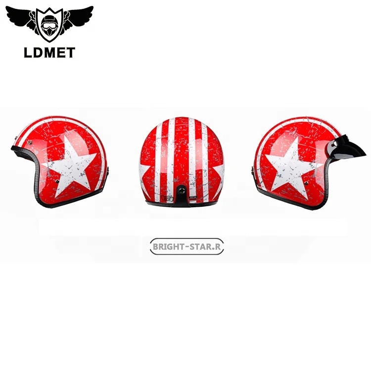 Chinese products wholesale high performance motorcycle vintage open face helmet