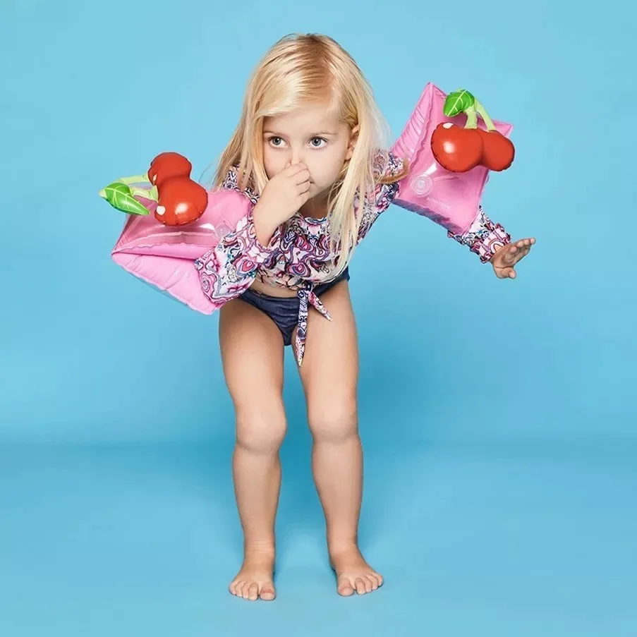 
Cartoon inflatable pool float kids swim arm bands one pair 