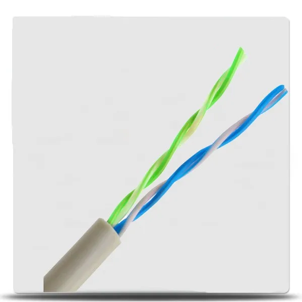 Китай Заводская конкурентоспособная цена 2 пары шнуров 4c cat3 кабель