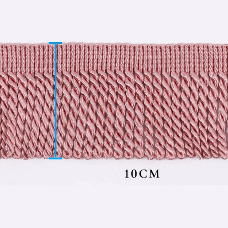 Best Selling 9CM Gold Bullion Tassel Fringe Trim For Curtain Accessories