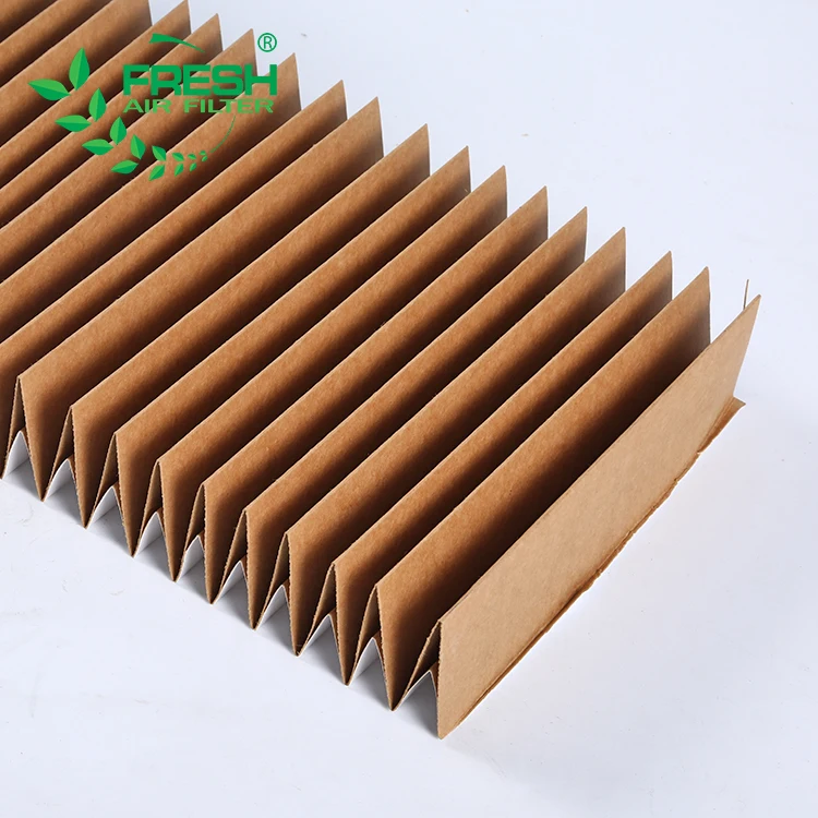 V-type filter material paint collector dust filter