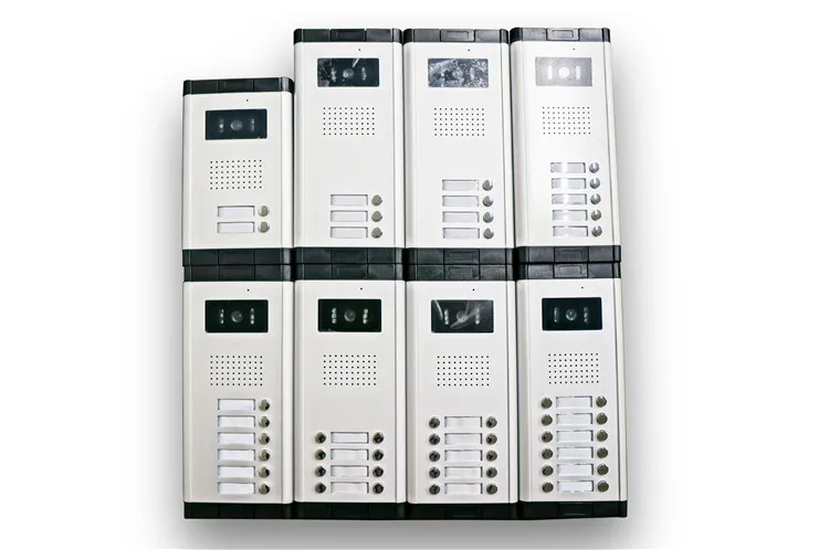 
multi apartments video intercom system wired video intercom ip65 waterproof camera 