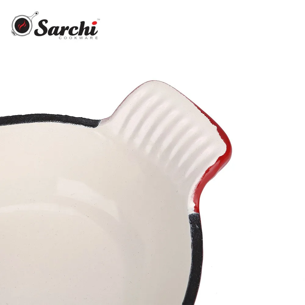 Enameled Cast Iron Pan Lasagna Pan Large Roasting Pan Casserole Dishes for the Oven