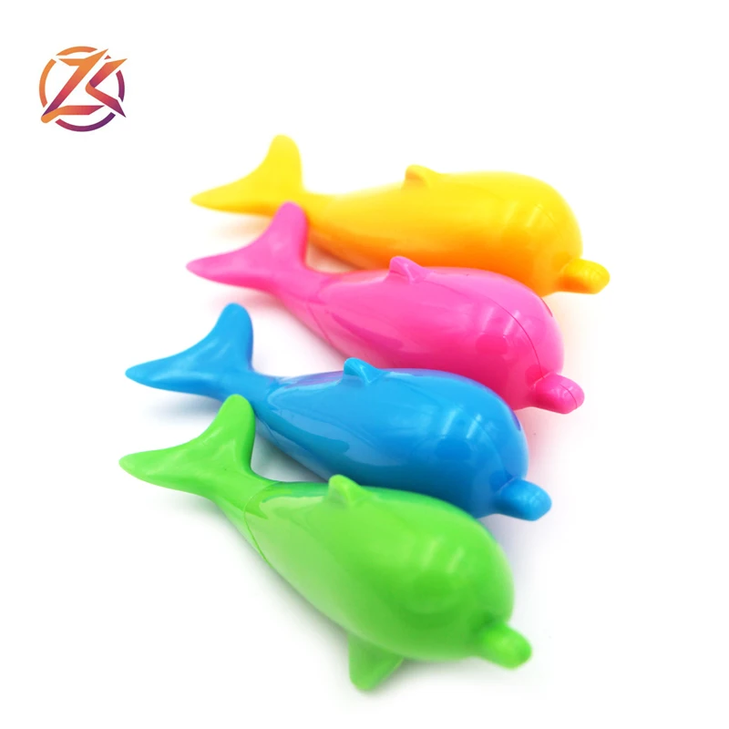 animal ballpoint pen dolphin novelty promotional plastic cute student game simulation children pen fish Simulation cartoon doll