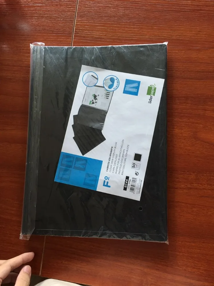 Заводская оптовая продажа, высококачественный файл A4 с 20/30/40 карманами