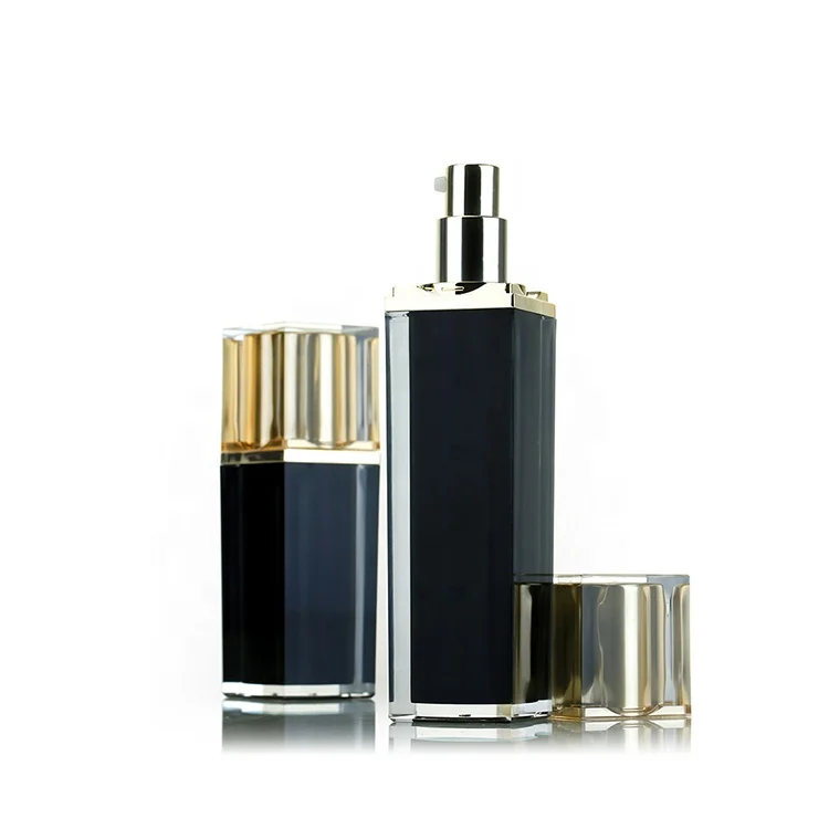 
30ml 50ml 100ml acrylic square airless dispenser Z-30/50/100F 