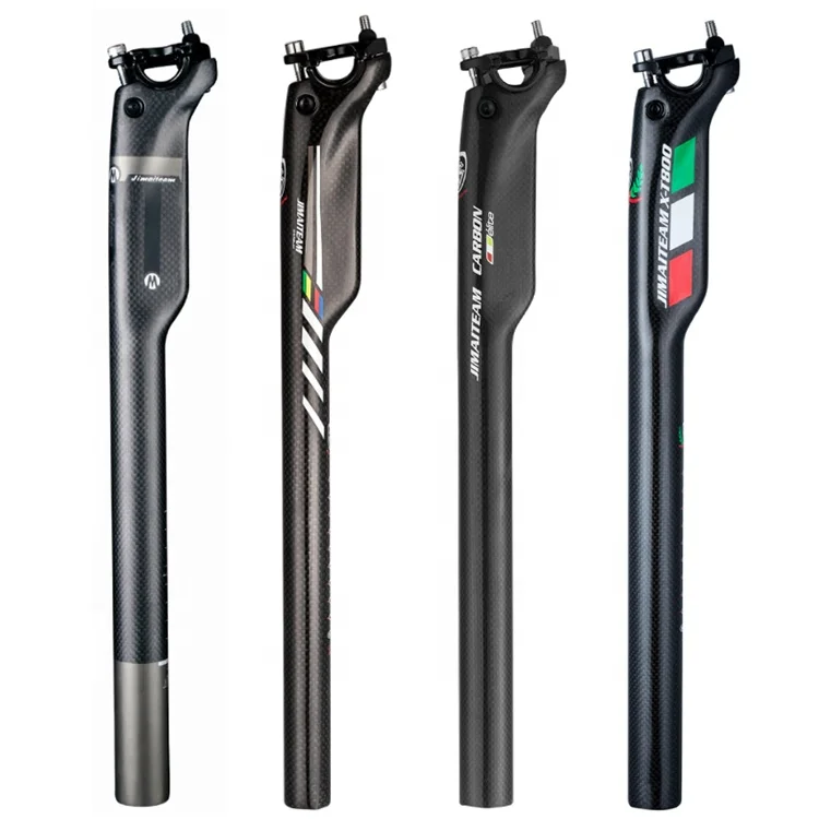 YUNGSON 27.2mm X 350mm FULL 3K CARBON FIBRE SEATPOST , road mtb etc