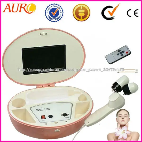 Розовый цвет волос и кожные тесты оборудования Au-958