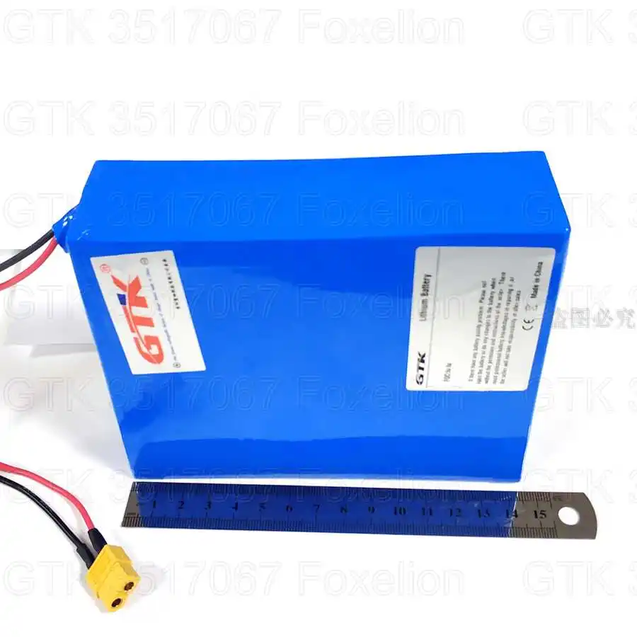 GTK lithium 36v 10Ah 9.6Ah li-ion battery XT60 36v 10s2p 21700 not 5.2Ah 4.4ah use 500w 350w motor self balance scooter board