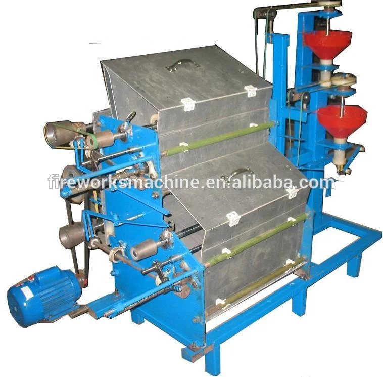 
pyrotechnic fireworks wet fuse making machine 