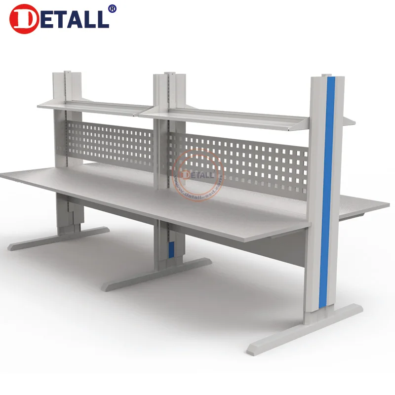 Detall electronics laboratory workbench furniture