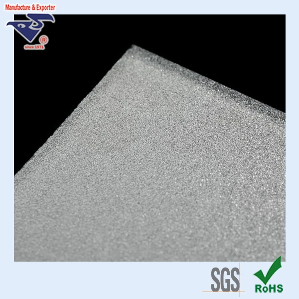 LED panel light 1.5mm 60x60 polystyrene plastic light diffuser