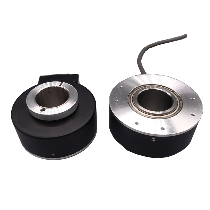 IHA9040 35mm 40mm Hollow Through Shaft Optical Elevator Motor Rotary Encoder Price 1024/2048/2500PPR  5Vdc/12V/24V (IBEST)
