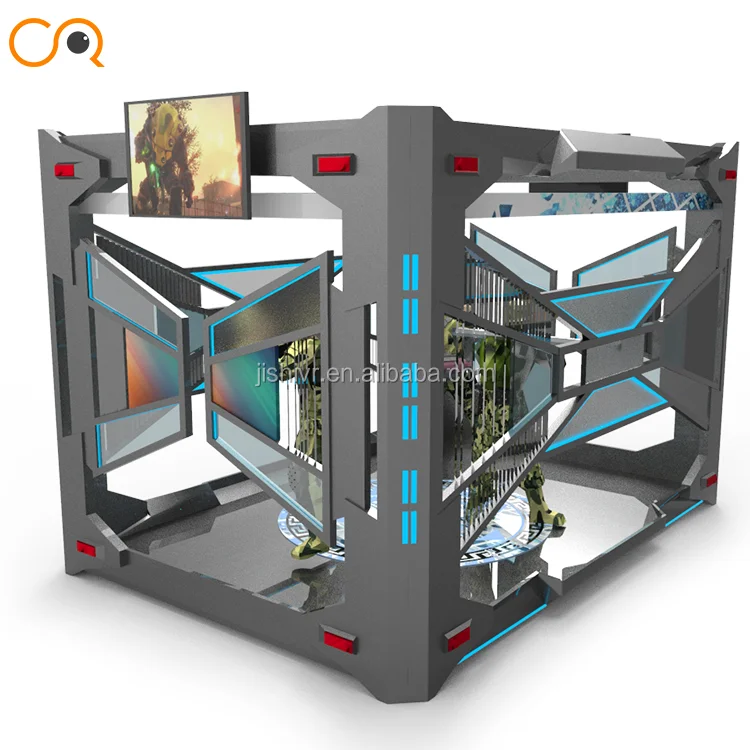 New vr Multiplayer space shooting vr simulator