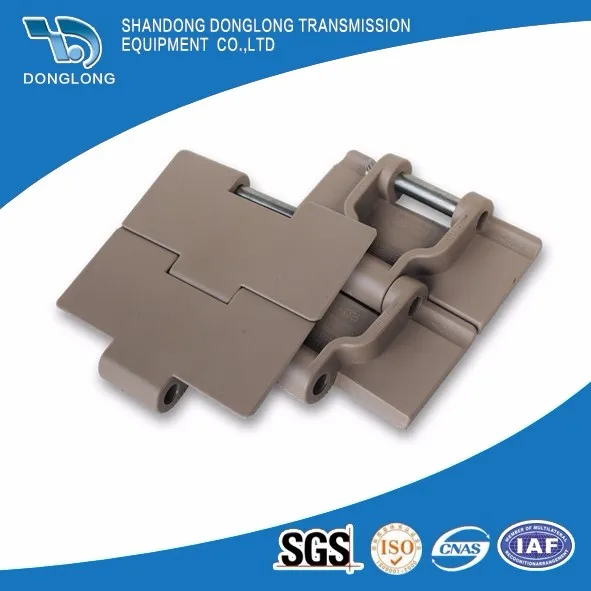 820 Series Straight Flexible Plastic Top Chain From Manufacturer