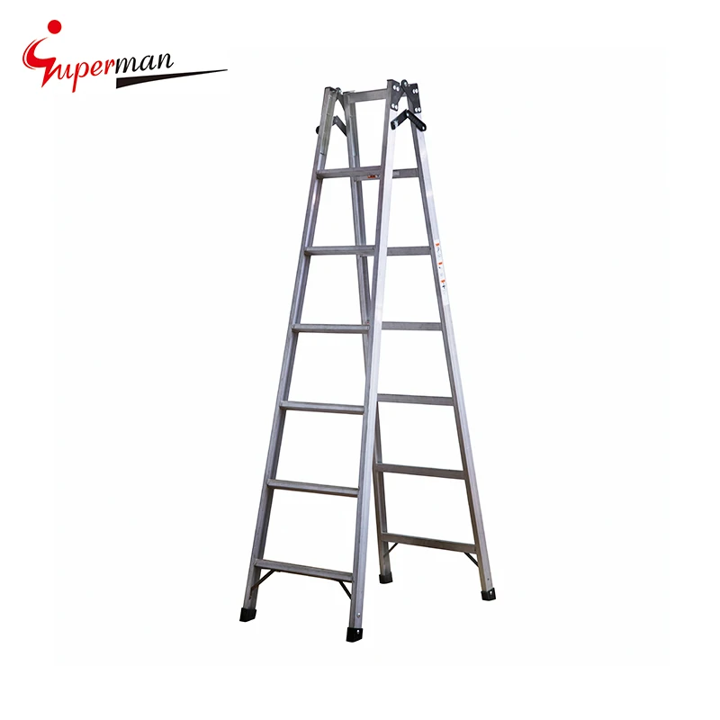 Легкая фабричная прямая дешевая безопасная алюминиевая лестница