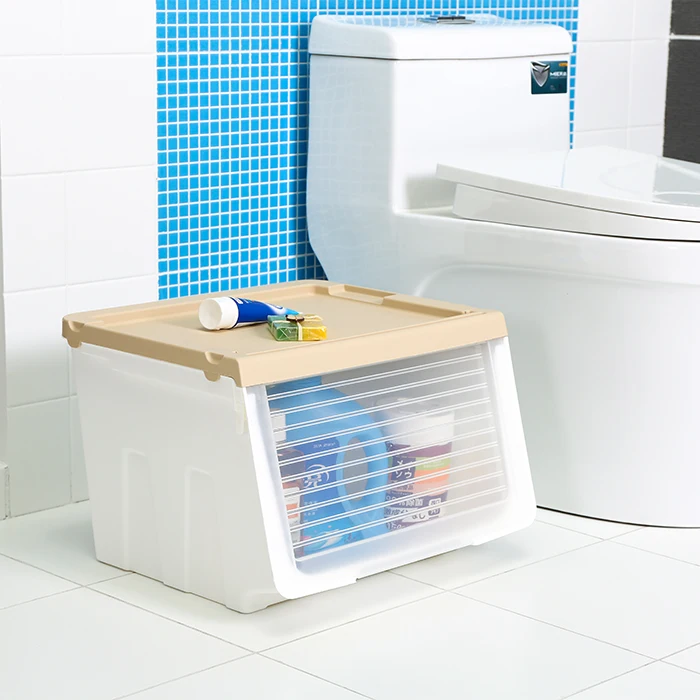 
Stackable kids toy container plastic box for storage 