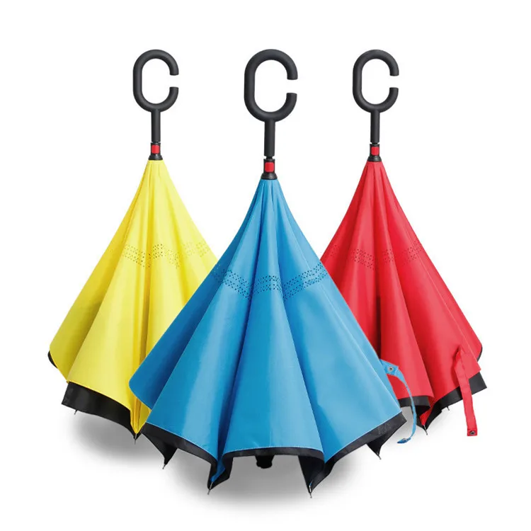 Color pantone double layer Travel kazbrella inverted umbrella (60730808253)