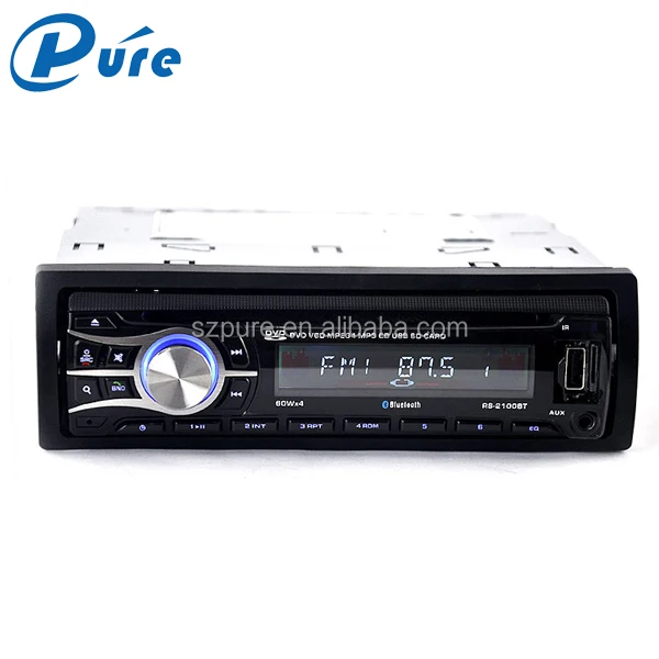 Hot sale USB/SD/AUX/Radio FM 1 din 12v Portable car dvd vcd cd mp3 mp4 player