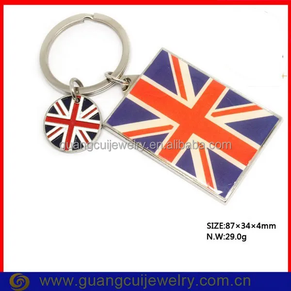 Fashion metal brighton London uk best selling key chain keychain
