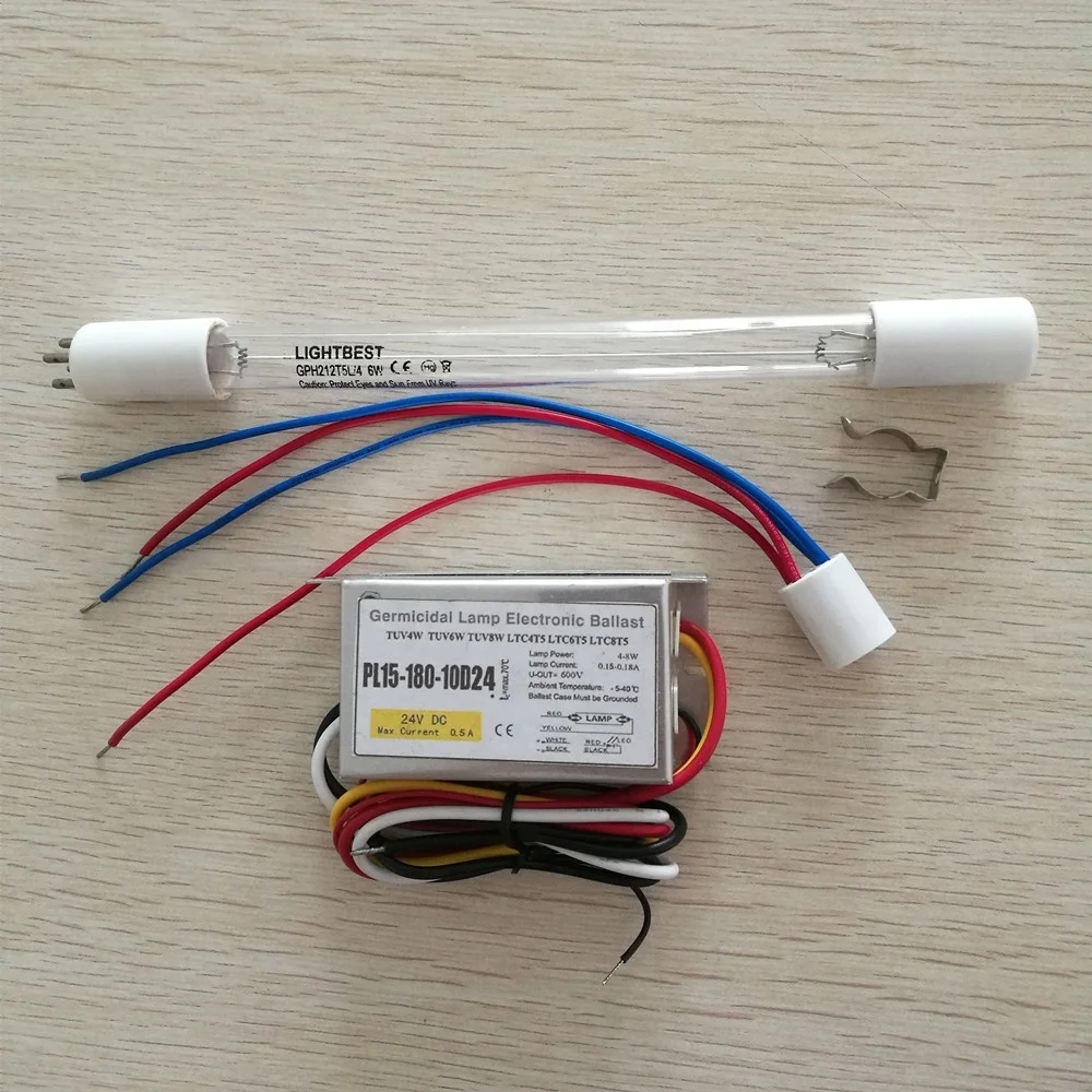 UV-C бактерицидные лампы 254nm 185nm ультрафиолетовый свет