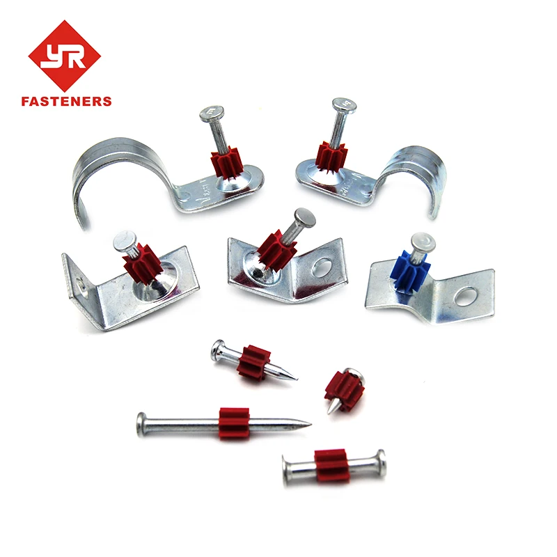 Top quality powder actuated galvanized gun nails for construction